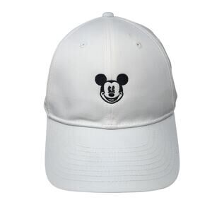 Mickey Mouse Slideback Baseball Cap White OS Adjustable Nike Legacy91 Dri-Fit